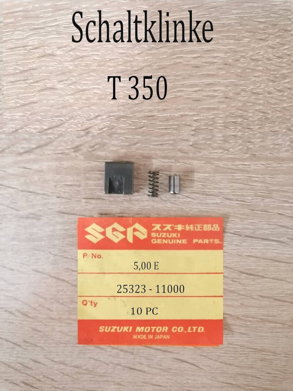 Suzuki T 350 Sperrklinke