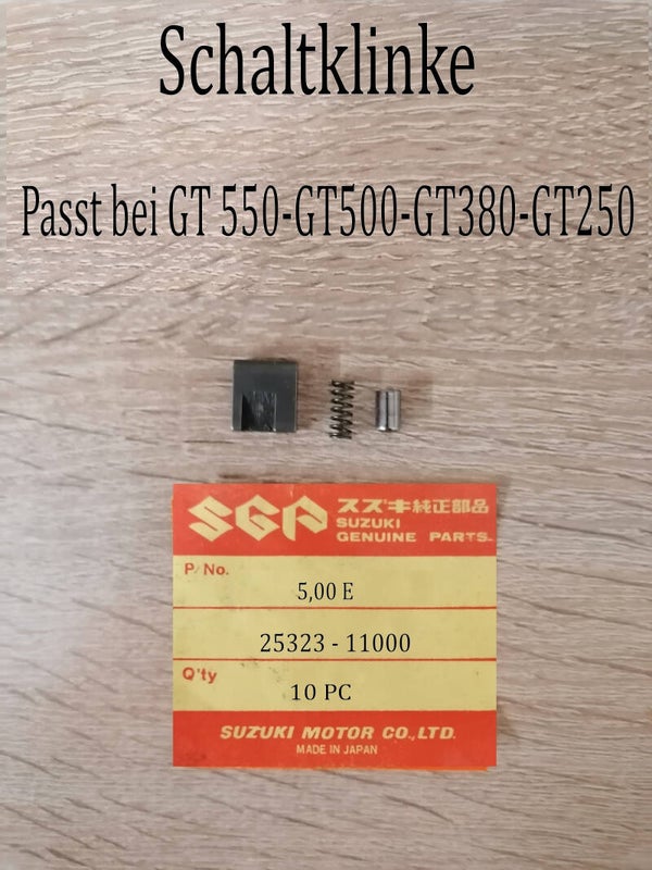 Suzuki GT 380 Schaltklinke