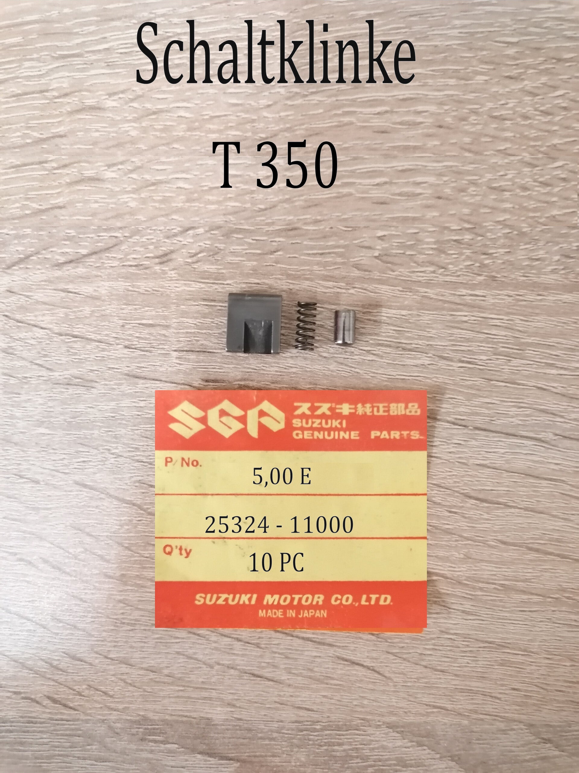 Suzuki T 350 Schaltklinke