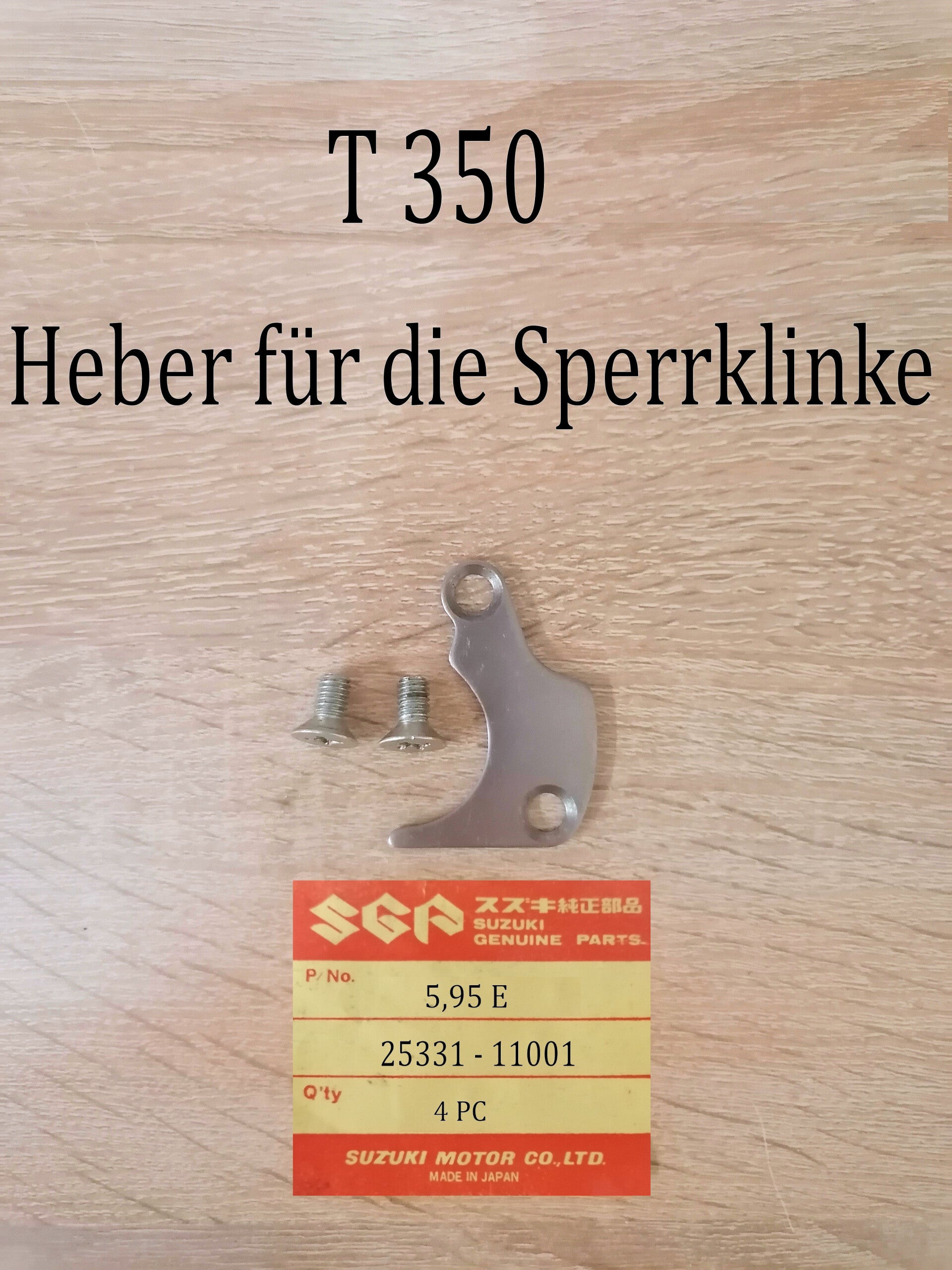 Suzuki T 350 Heber Sperrklinke