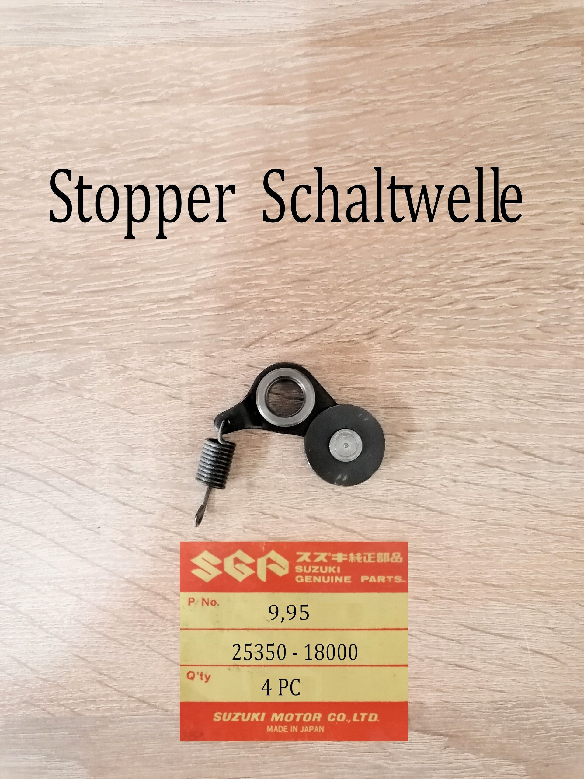 Suzuki T 350 Stopper Schaltwelle