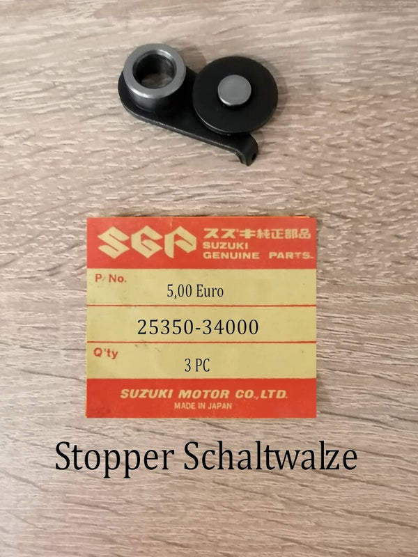 Suzuki GT 550 Stopper Schaltwalze gebraucht.