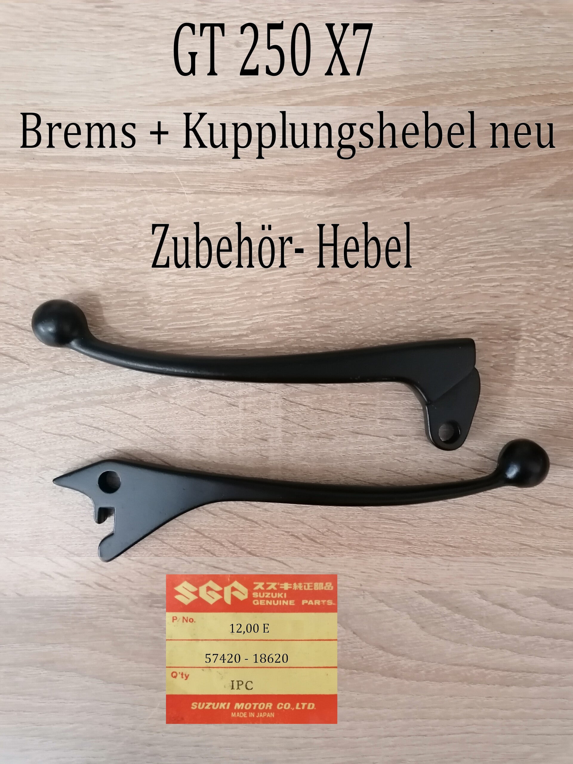 Suzuki GT 250 X7 Bremshebel - Kupplungshebel
