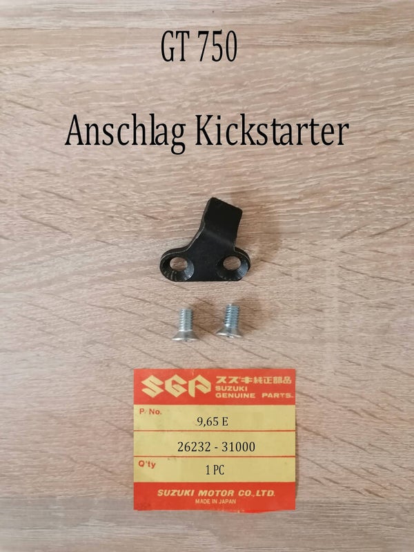 Suzuki GT 750 Anschlag Kickstarter