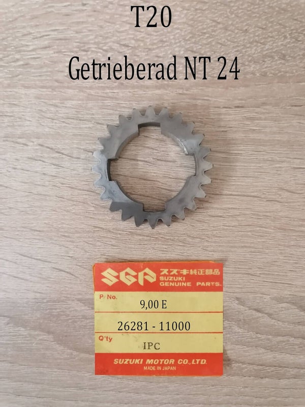 Suzuki T 20 Getrieberad NT 24 gebraucht.