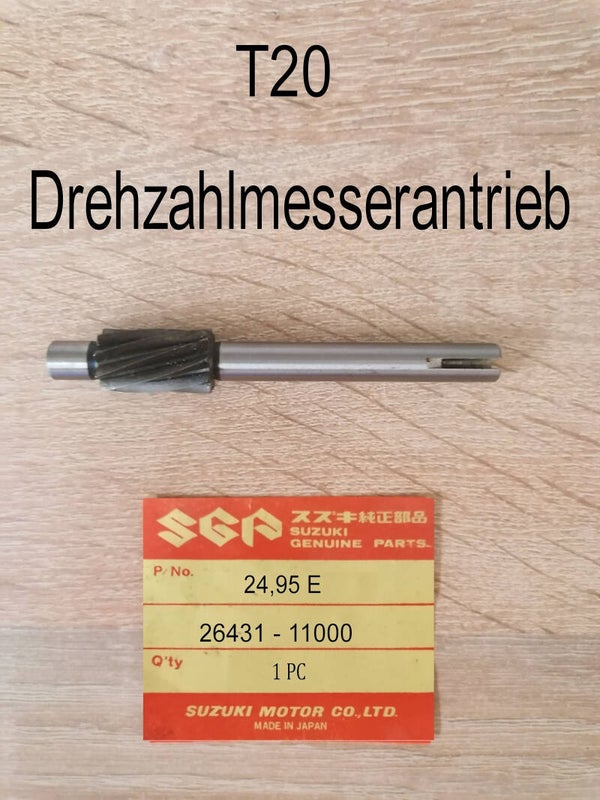 Suzuki T 250 Drehzahlmesserantrieb neu.