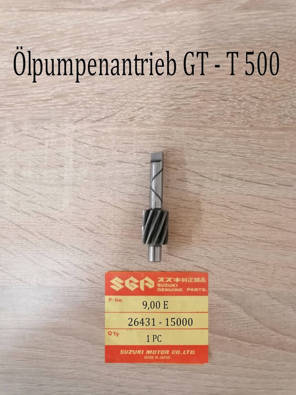 Suzuki GT 500 - T 500 Ölpumpenantrieb gebraucht.
