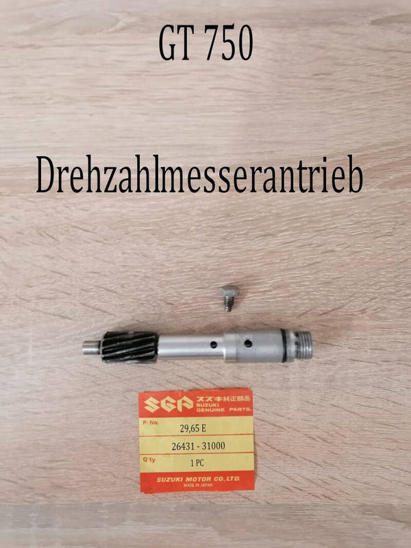 Suzuki GT 750 Drehzahlmesserantrieb gebraucht.