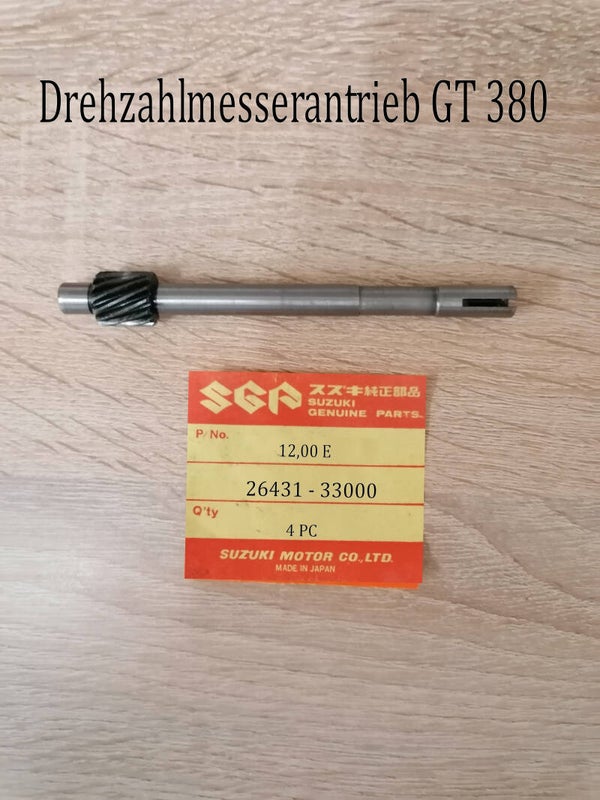 Suzuki GT 380 Drehzahlmesserantrieb