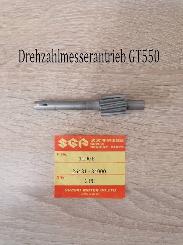 Suzuki GT 550 Drehzalmesserantrieb gebraucht.