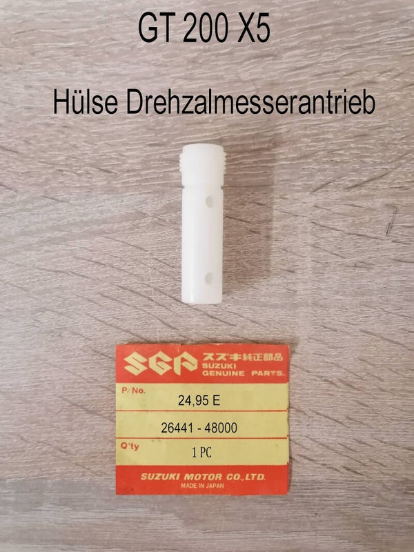 Suzuki GT 200 X5 Hülse - Drehzahlmesserantrieb