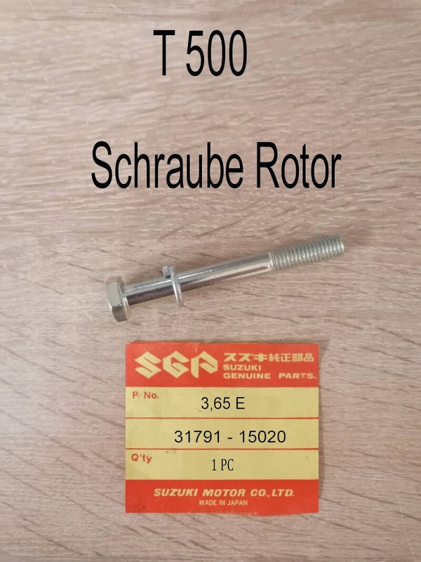 Suzuki T 500 Schraube Rotor