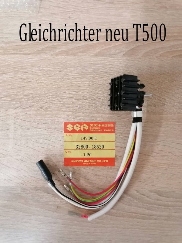 Suzuki T 500 Gleichrichter