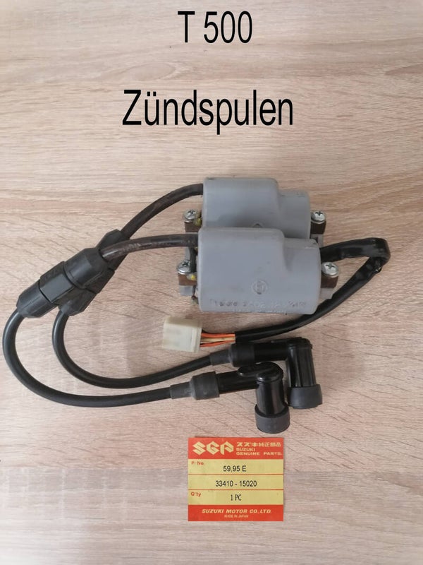 Suzuki T 500 Zündspulen gebraucht.