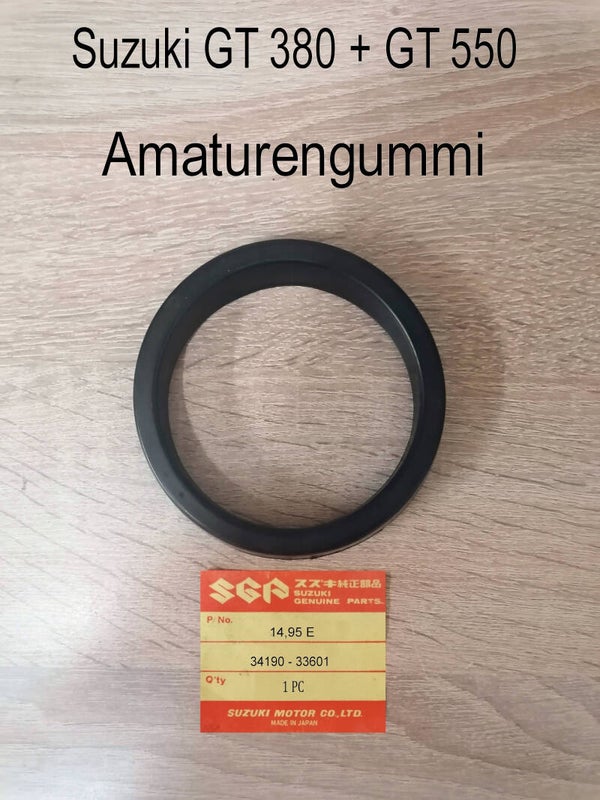 Suzuki GT 380 + GT 550 Amaturengummi gebraucht.
