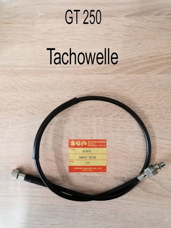 SuzukiGT 250 Tachowelle neu.