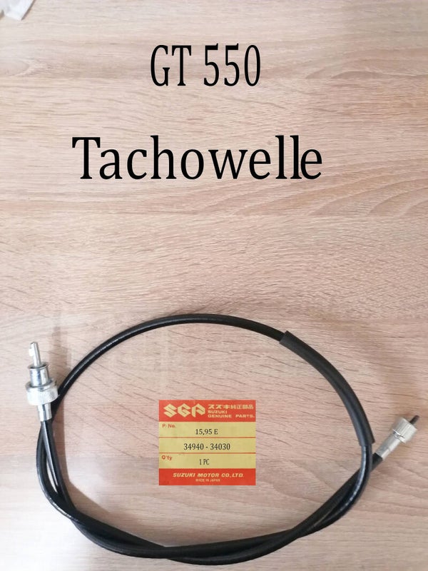 Suzuki GT 550 Tachowelle