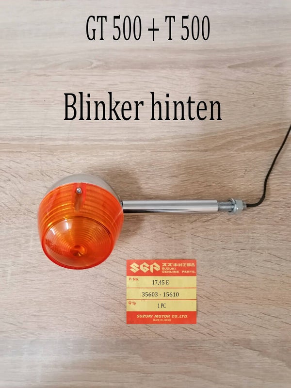 Suzuki GT 500 + T 500 Blinker hinten neu.