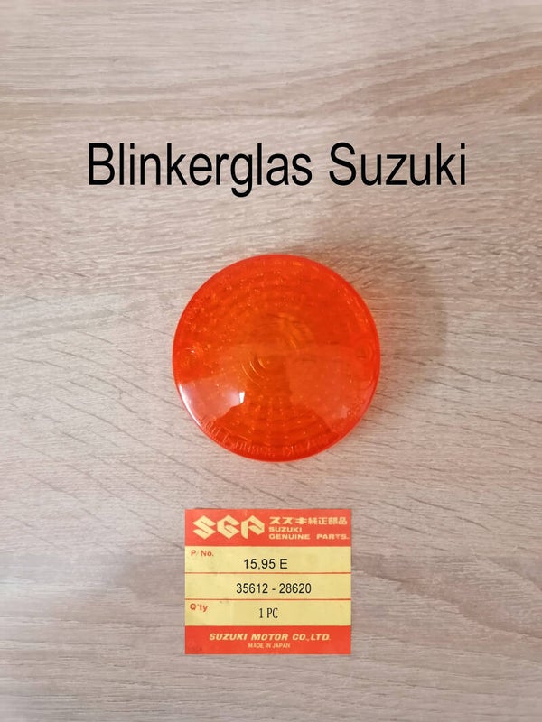 Suzuki GT 250 + 380 + 550 Blinkerglas neu.