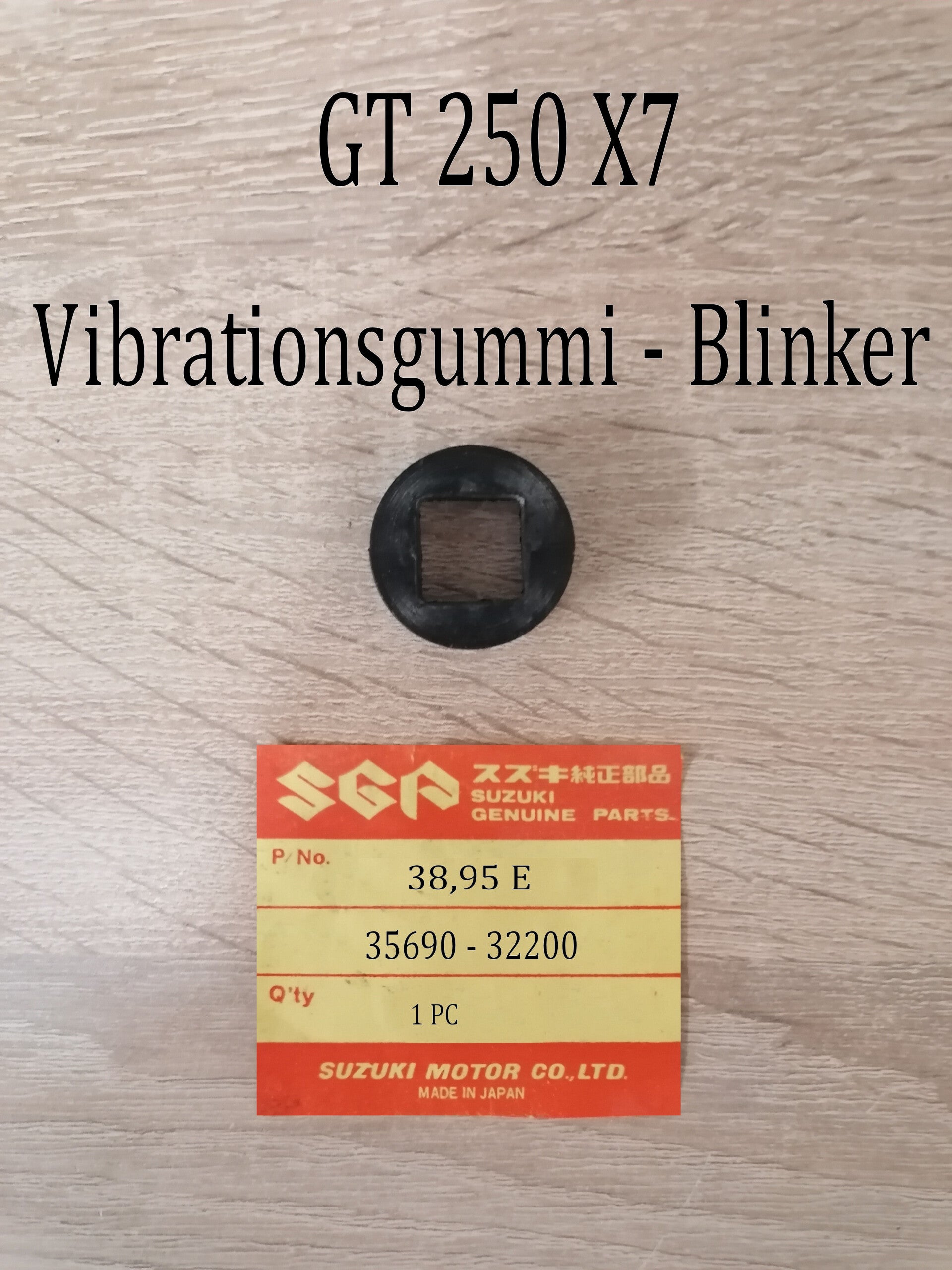 Suzuki GT 250 X7  Vibrationsgummi - Blinker
