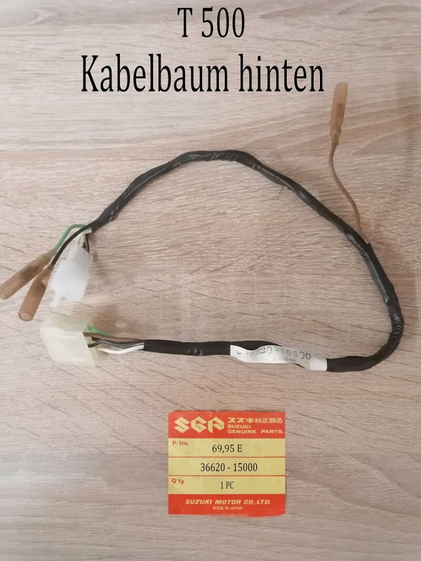 Suzuki T 500 Kabelbaum hinten