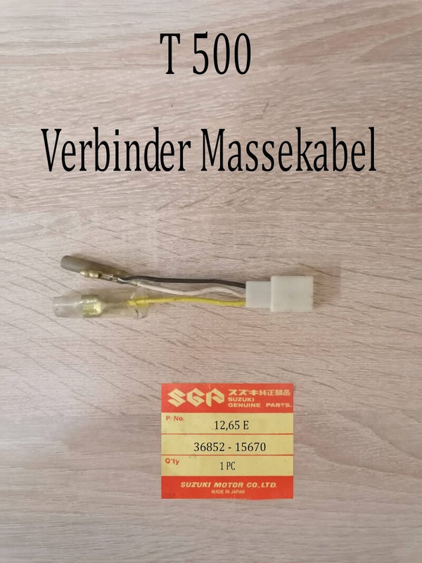 Suzuki T 500 Verbinder Massekabel