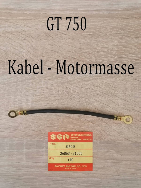 Suzuki GT 750 Kabel - Motormasse