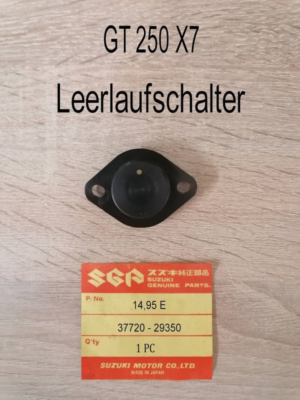 Suzuki GT 250 X7 Leerlaufschalter neu.
