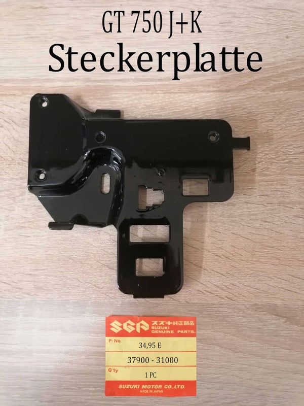 Suzuki GT 750 J+K Steckerplatte gebraucht.