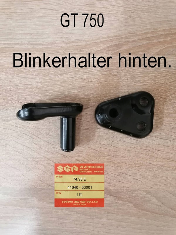 Suzuki GT 750 Blinkerhalter rechts + links hinten gebraucht