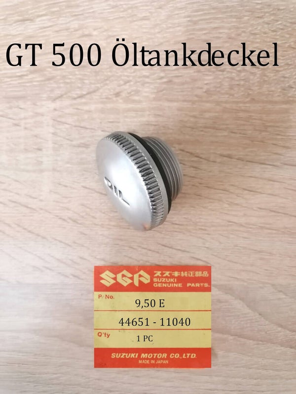 Suzuki GT 500 + T 500 Öltankdeckel