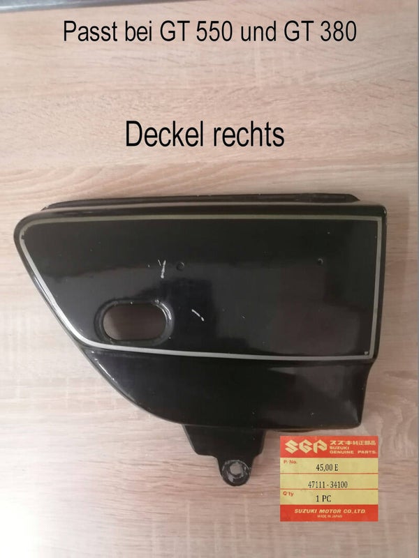 Suzuki GT 550 Seitendeckel