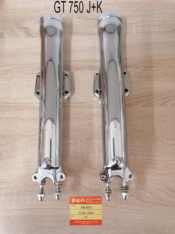 Suzuki GT 750 J+K Tauchrohre gebraucht.