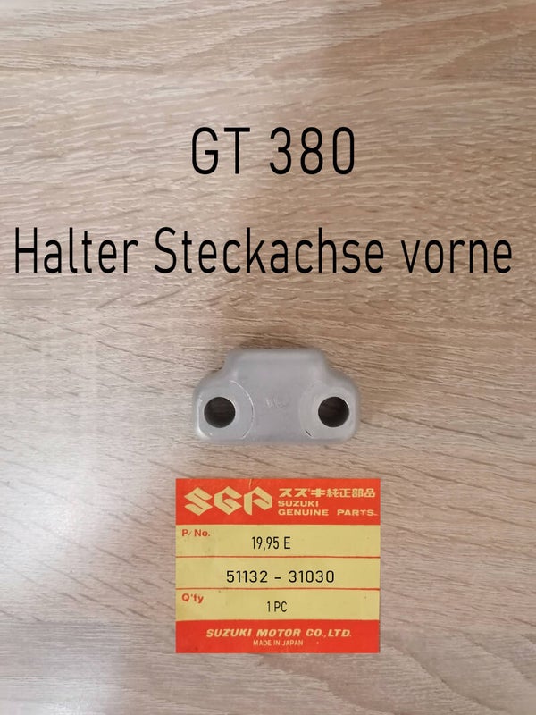 Suzuki GT 380 Halter Steckachse vorne