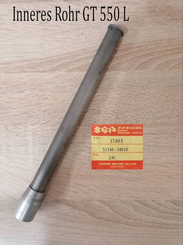 Suzuki GT 550  - L  Inneres Rohr Gabel gebraucht.