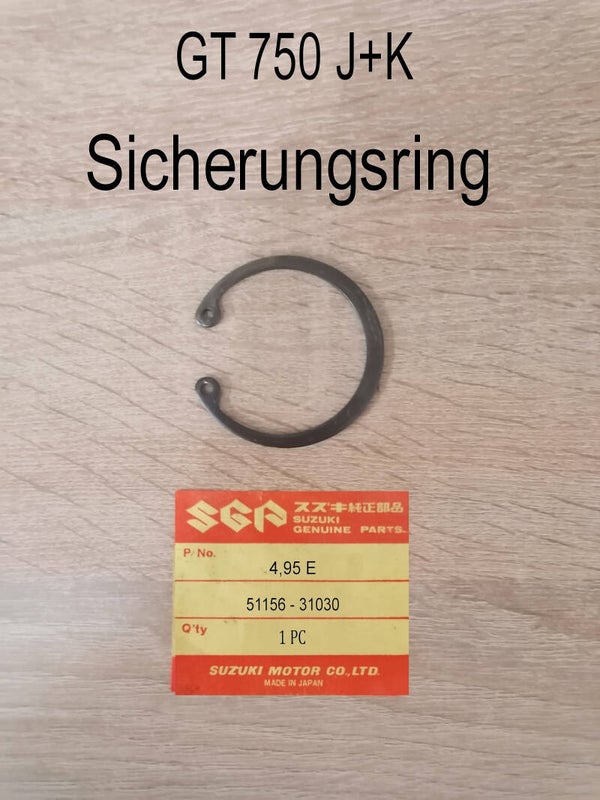 Suzuki GT 750 Sicherungsring Simmering gebraucht.