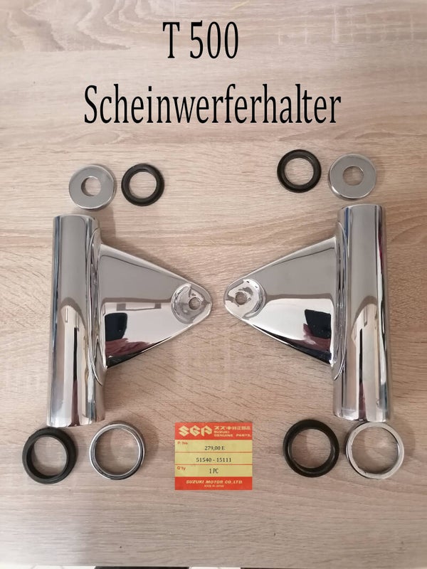Suzuki T 500 Scheinwerferhalter
