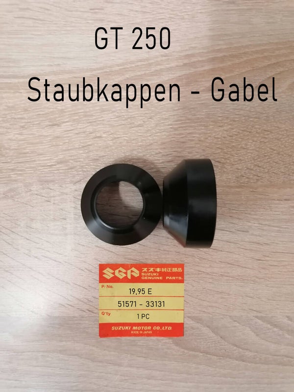 Suzuki GT 250 Staubkappen - Gabel