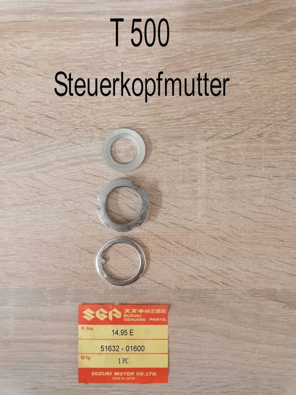 Suzuki T 500 Steuerkopfmutter gebraucht
