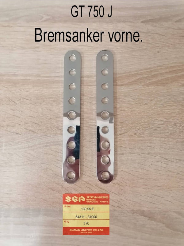 Suzuki GT 750 J Bremsanker vorne gebraucht.