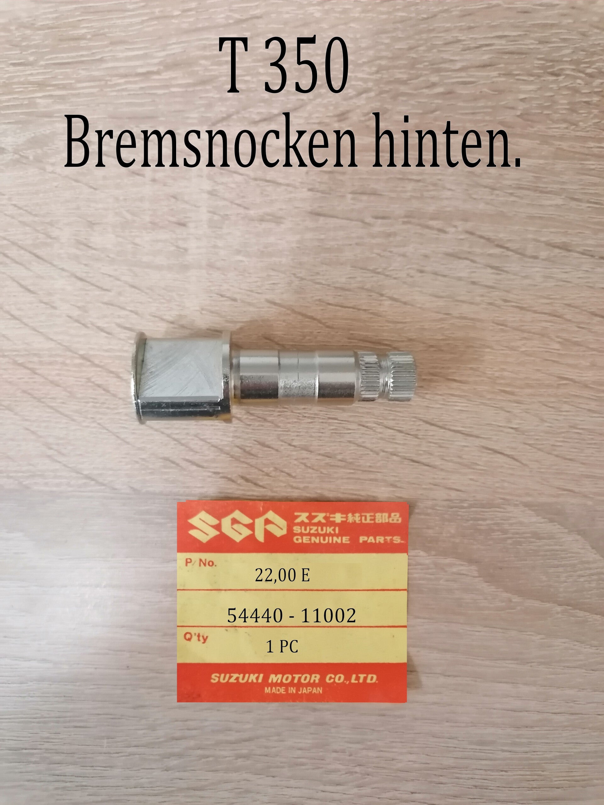Suzuki T 350 Bremsnocken hinten