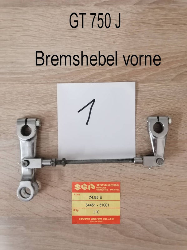 Suzuki GT 750 J Bremshebel 1 vorne gebraucht.