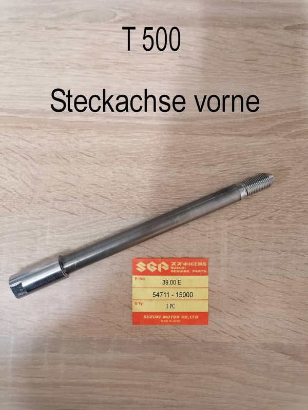 Suzuki T 500 Steckachse vorne