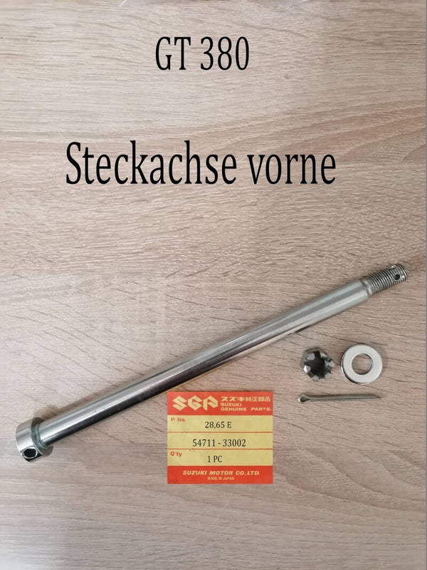 Suzuki GT 380 Steckachse vorne