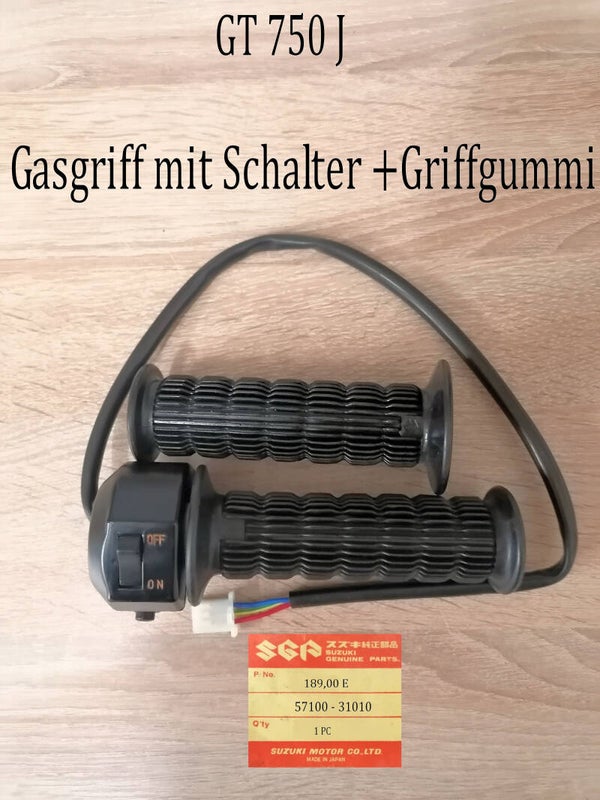 Suzuki GT 750 J Gasgriff gebraucht.