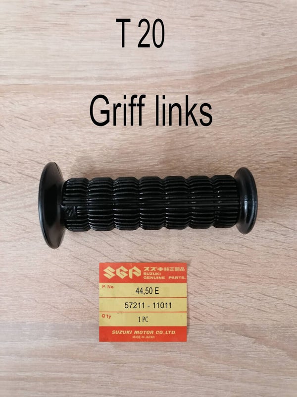 Suzuki T 20 Griff links