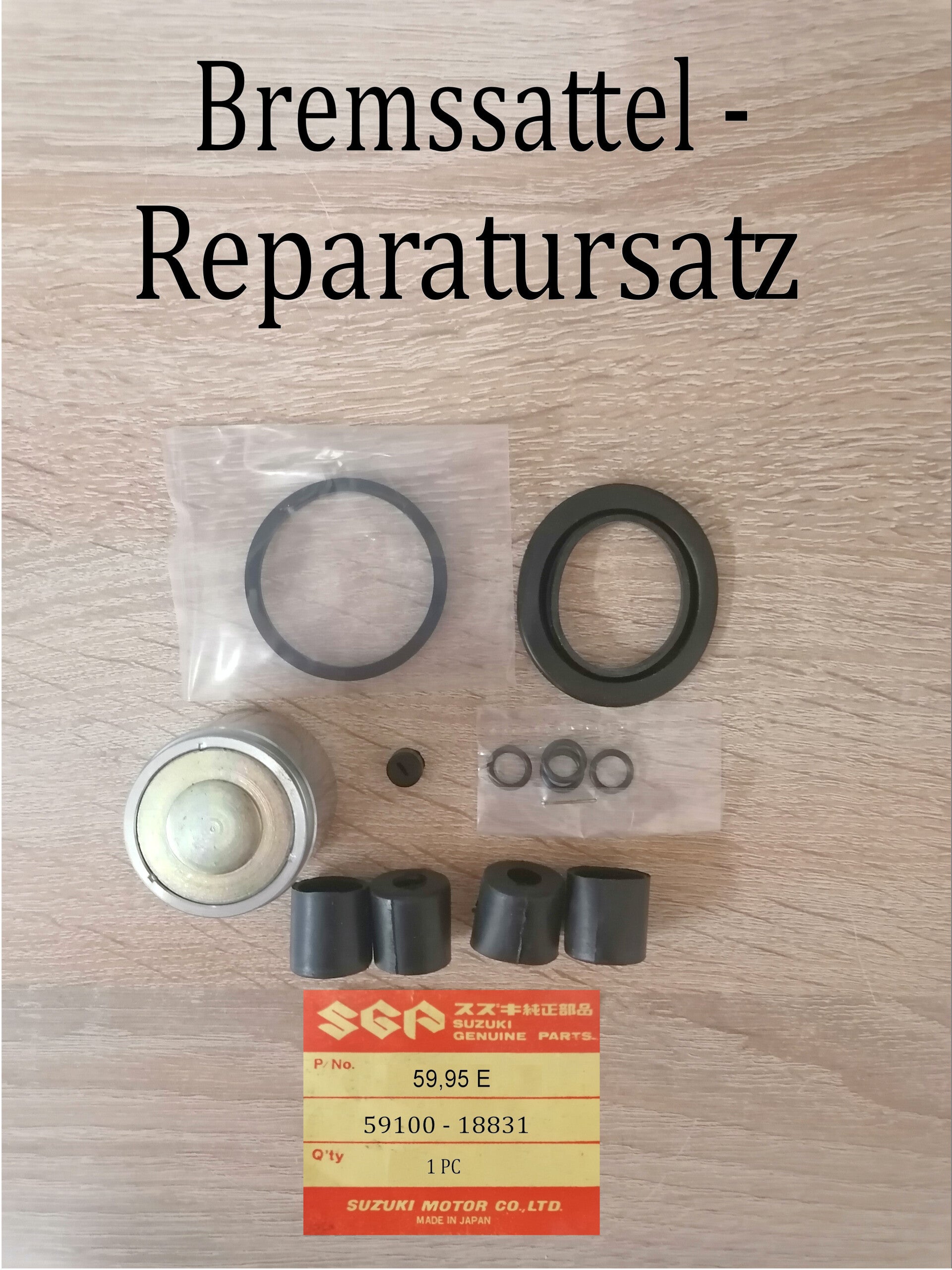 Suzuki  GT 185 GT 250 GT 380 GT 500 GT 550 GT 750Bremssattel Reparatursatz neu
