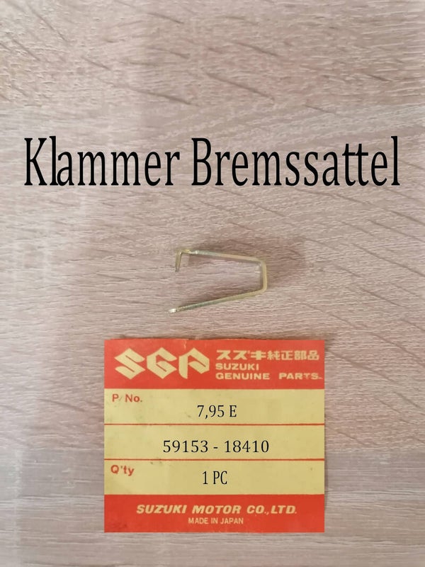 Suzuki GT 250 Klammer Bremssattel neu.
