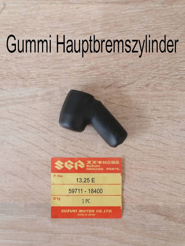 Suzuki GT 550 Gummi Hauptbremszylinder neu.