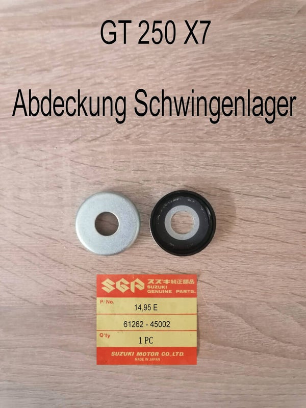 Suzuki GT 250 X7 Abdeckung Schwingenlager
